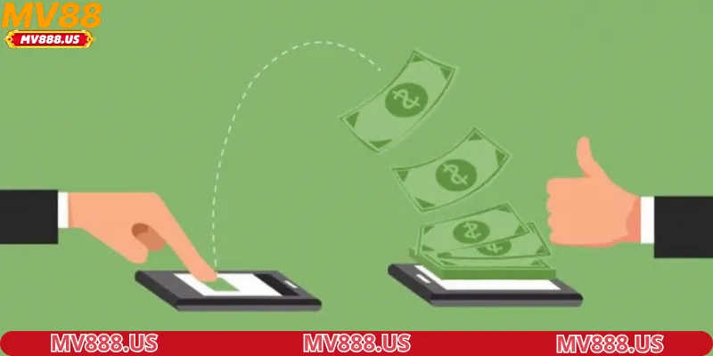 Quá trình rút tiền MV88 nhanh, nhận thưởng sau